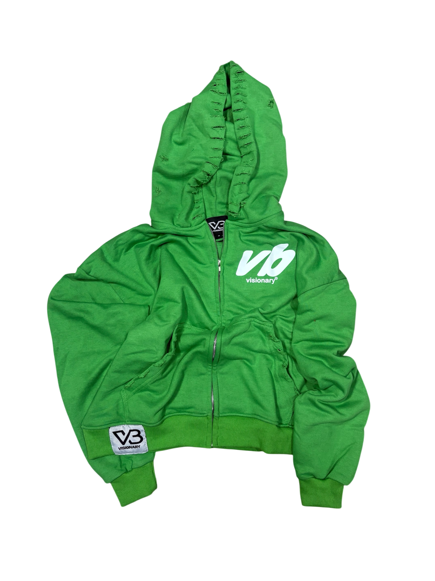 World Order Zip Up (Green)