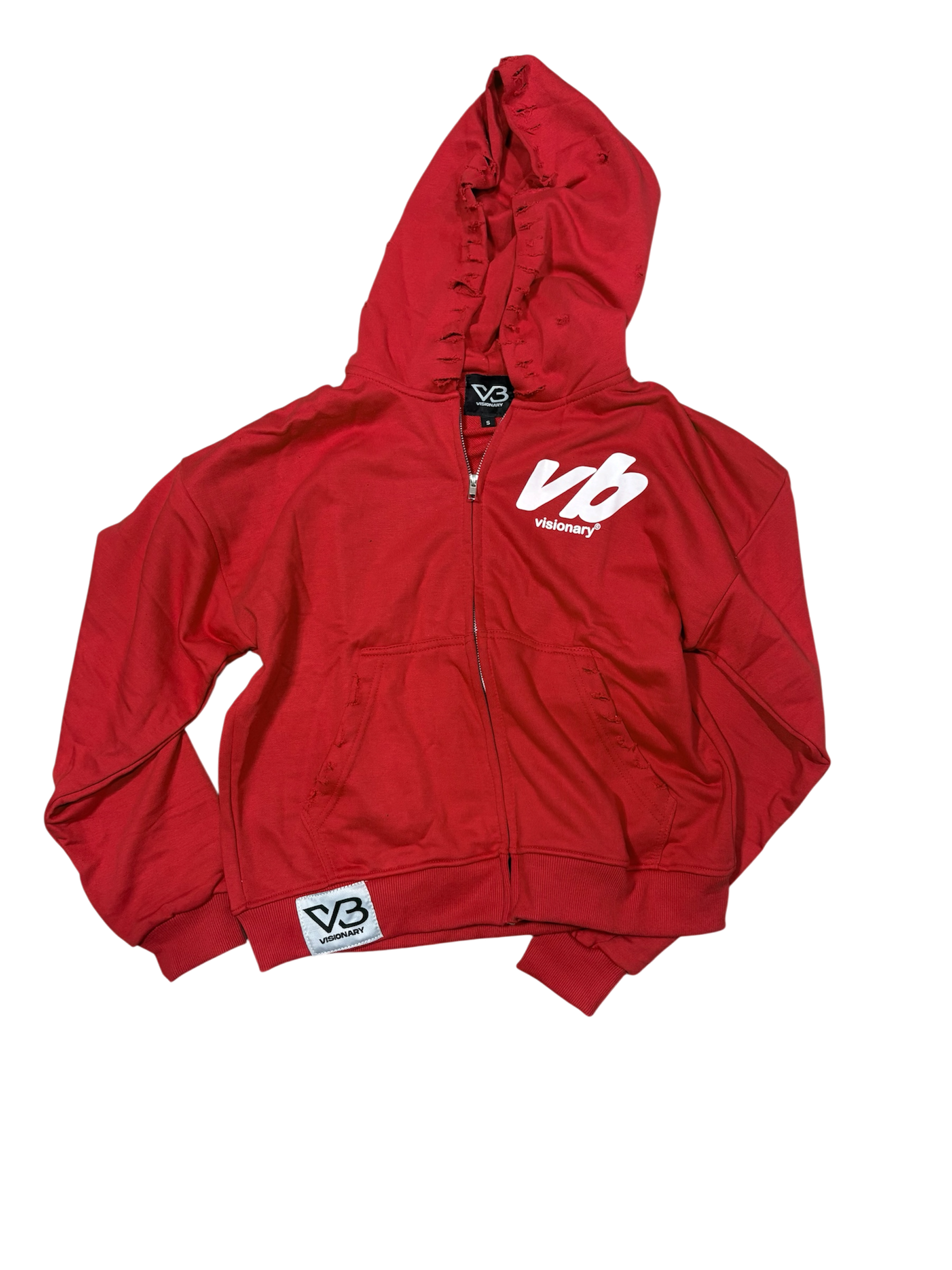 World Order Zip Up (Red)