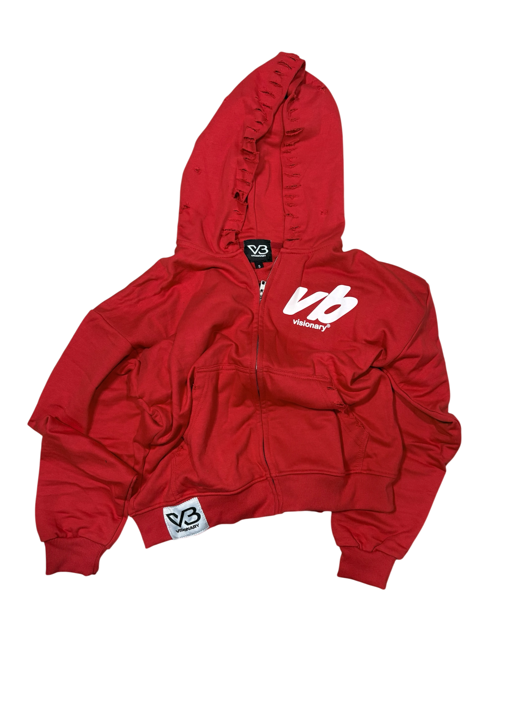 World Order Zip Up (Red)