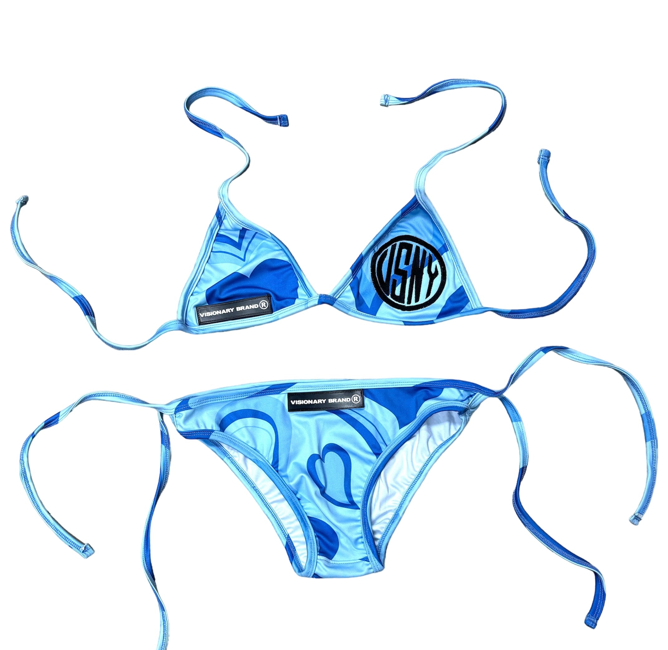 VISIONARY BRAND BLUE "5☆" BATHING SUIT